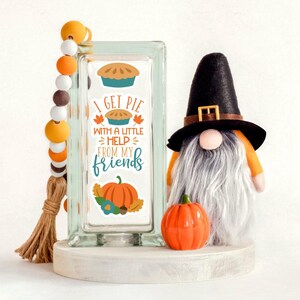 Friendsgiving PNG stickers, Thanksgiving digital sticker bundle image 4