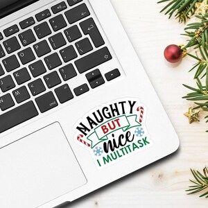 Grappige kerst-png-stickers, digitale kerststickerbundel afbeelding 4