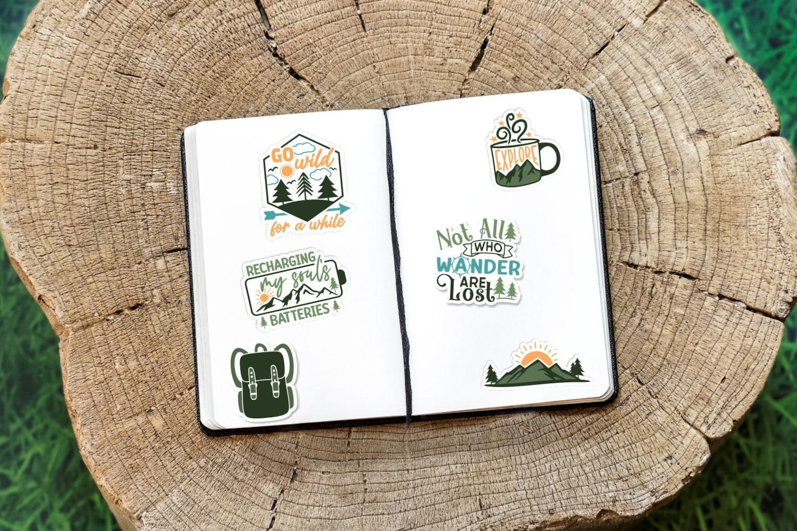 Explore PNG Stickers, Adventure Digital Stickers - Etsy