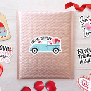 Adesivi PNG per confezioni di San Valentino / pacchetto di adesivi digitali per piccole imprese immagine 4