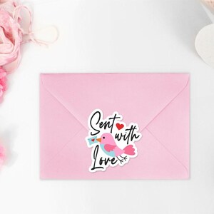 Adesivi PNG per confezioni di San Valentino / pacchetto di adesivi digitali per piccole imprese immagine 2