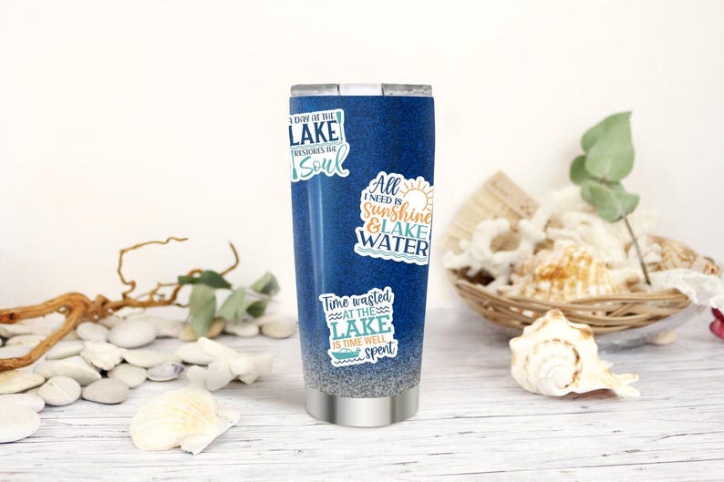 Lake Sticker PNG Bundle, Summer Lake Digital Stickers - Etsy