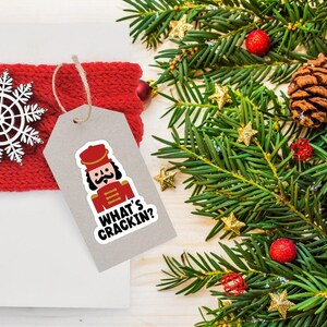 Grappige kerst-png-stickers, digitale kerststickerbundel afbeelding 7