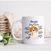 Beagle Mama Canvas Tote Bag - Cute Dog Lover Gift, 14x16 Inch, Durable Canvas With Print, White - View #8