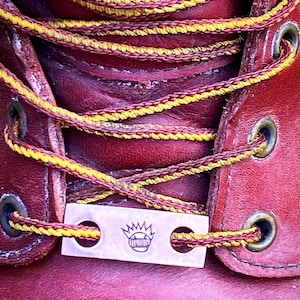 Copper Boognish Lace Tags