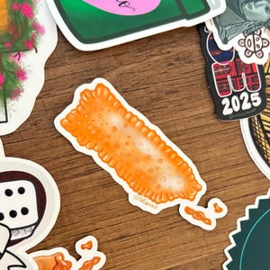 Puerto Rico Sticker| Pastelillo sticker| food sticker| waterproof sticker