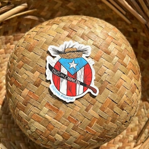 Puerto rico stickers| hijos del cañaveral| Waterproof sticker|