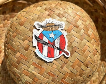 Puerto rico stickers| hijos del cañaveral| Waterproof sticker|