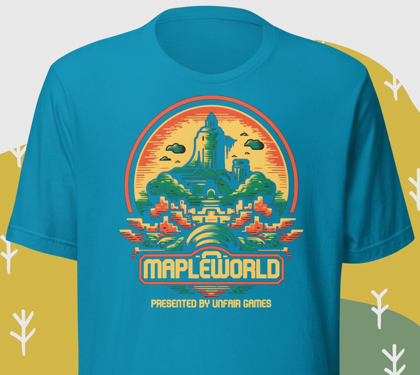Mapleworld Unisex Tee From Tomorrow and Tomorrow and Tomorrow by