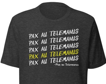 PAX AU TELEMANUS!! - Red Rising by Pierce Brown Unisex Tee
