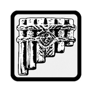 Kvothe&#39;s Talent Pipes - King Killer Chronicles Embroidered Patch