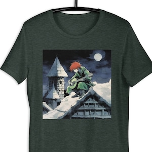 Kvothe with his Lute - Kingkiller Chronicles Unisex Tee