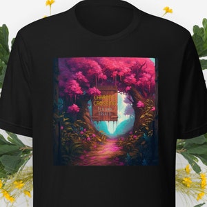 Under the Whispering Door&#39;s Charon&#39;s Crossing Tea Shop Sign - T.J. Klune Unisex Tee
