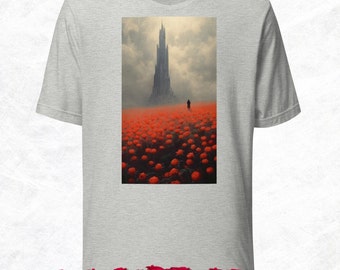 La Torre Oscura - Camiseta unisex de arte fantástico de Stephen King