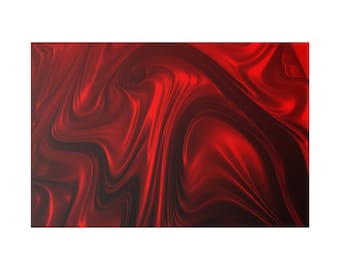 Art red Matte Canvas, Stretched, 0.75"