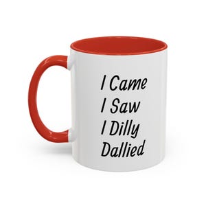 Chic Accent Coffee Mug, Stylish Gift for Coffee Lovers, Funny Mug, Personalized Drinkware, Office Supplies, Home Decor