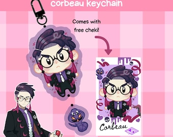 Corbeau Rust Syndicate Snake Keychain