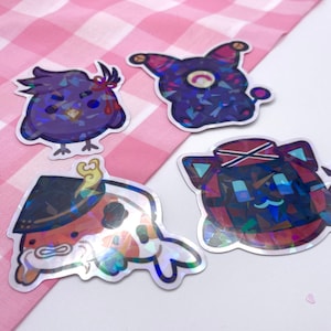 Tempus Vanguard Holostars Holographic Vinyl Stickers