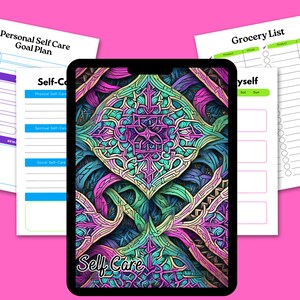 Potencie su bienestar: Planificador definitivo de cuidado personal con rituales diarios, yoga y tarjetas de afirmación: ¡crecimiento personal y vida consciente!