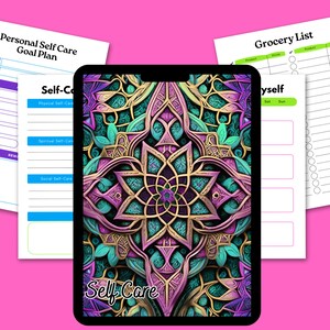 Potencie su bienestar: Planificador definitivo de cuidado personal con rituales diarios, yoga y tarjetas de afirmación: ¡crecimiento personal y vida consciente!