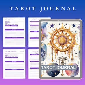 Ultimatives Tarot-Journal für Lesungen und Major Arcana Mastery Tarotkarten-Journal