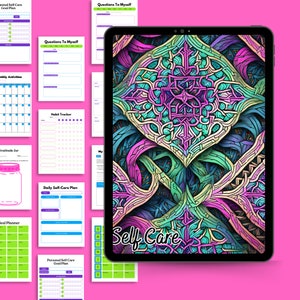 Potencie su bienestar: Planificador definitivo de cuidado personal con rituales diarios, yoga y tarjetas de afirmación: ¡crecimiento personal y vida consciente!