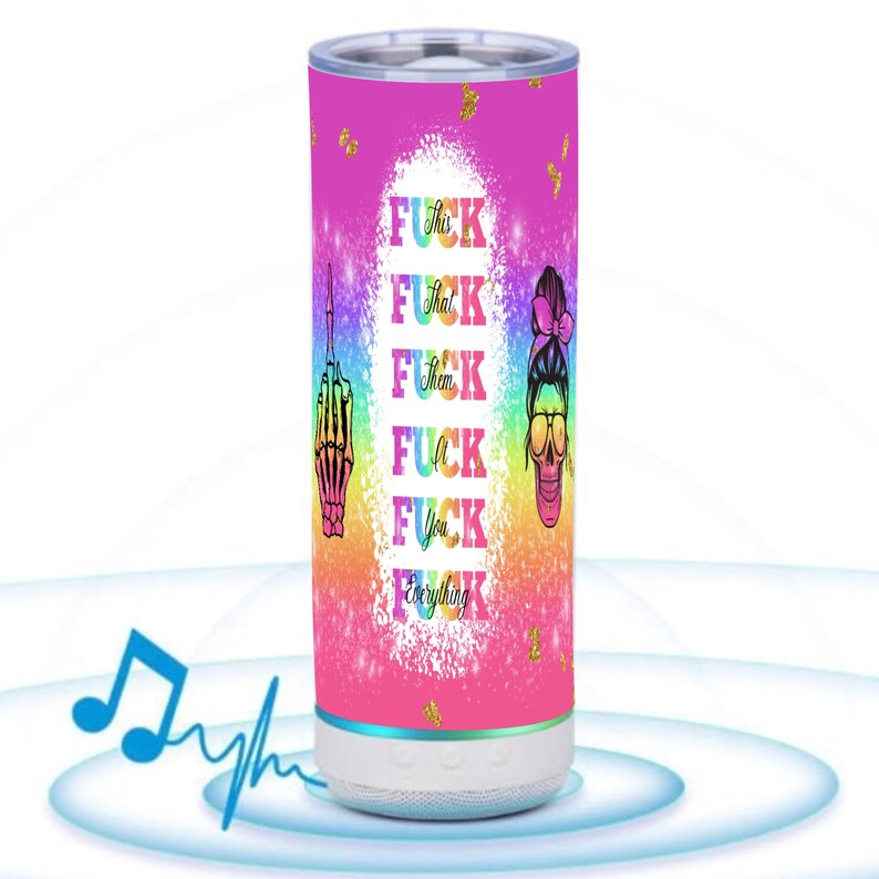 Funny Anti Valentines Day Dark Humor Gifts Sarcastic Tumbler Rainbow