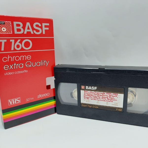 Saturday Supercade Cartoon VHS Mixtape