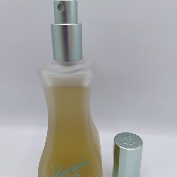 Vintage 1980's-1990's Giorgio Aire Beverly Hills Eau De Toilette Spray 3 Oz.