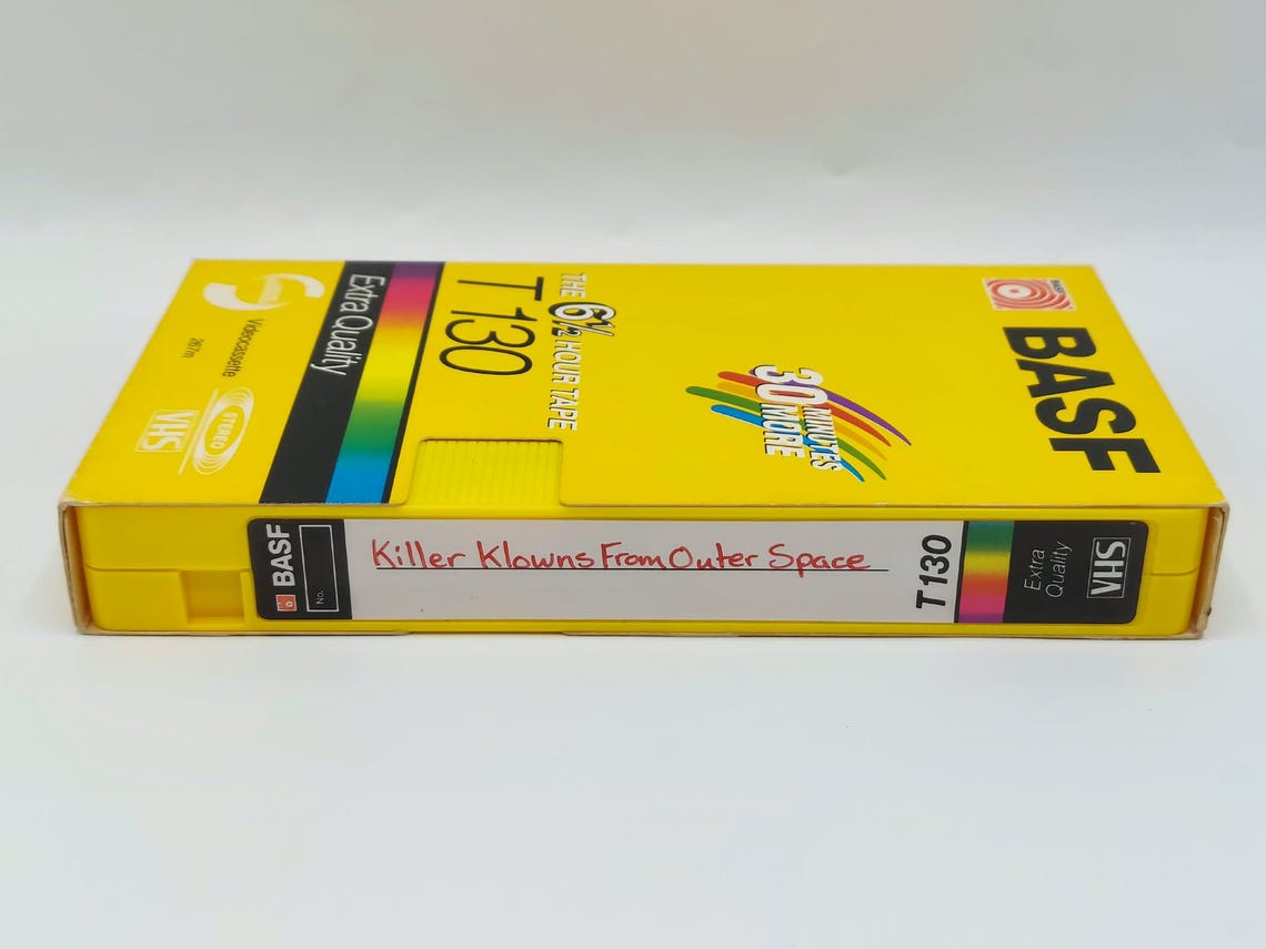 Killer Klowns From Outer Space VHS Mixtape - Etsy