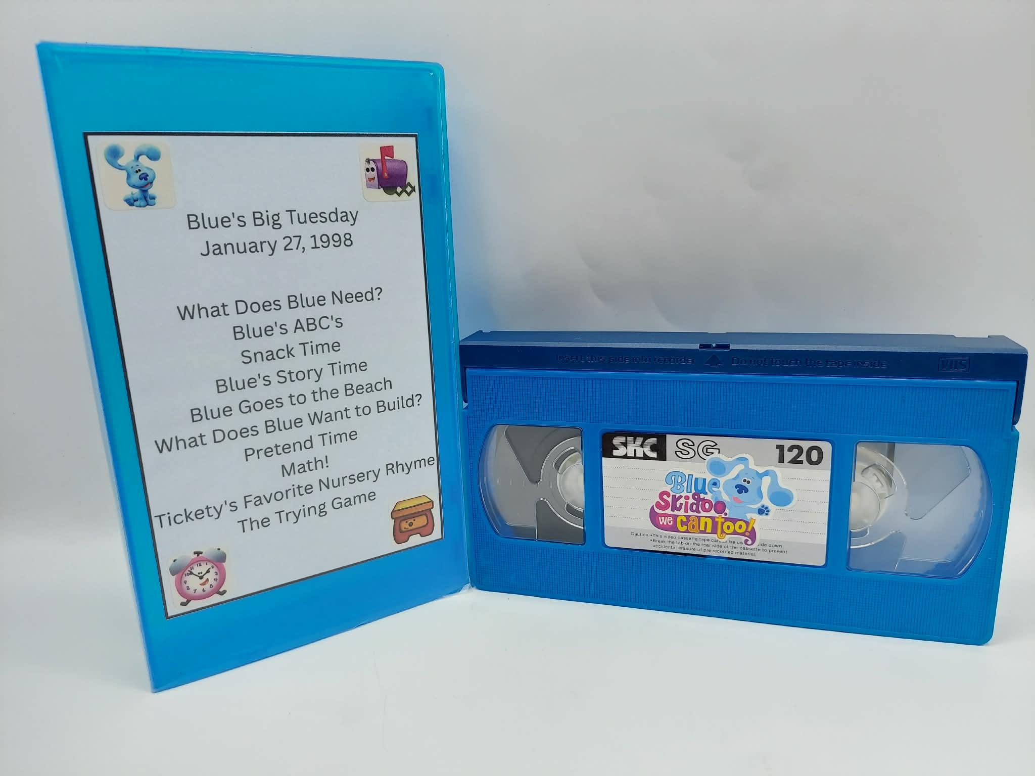Blue's Clues Mixtape VHS - Etsy