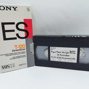 Carl's Aqua Teen Hunger Force 2004 15 Episodes VHS Mixtape