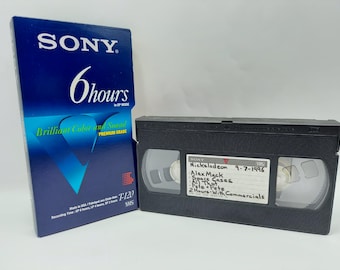 SNICK - Mixtape VHS del 7 de septiembre de 1996