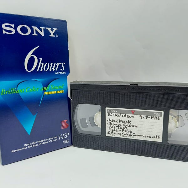 SNICK - September 7, 1996 VHS Mixtape