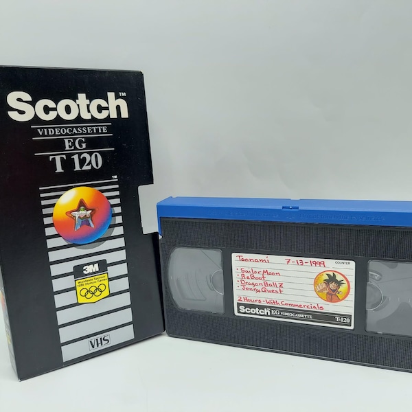 Toonami - July 13, 1999 VHS Mixtape