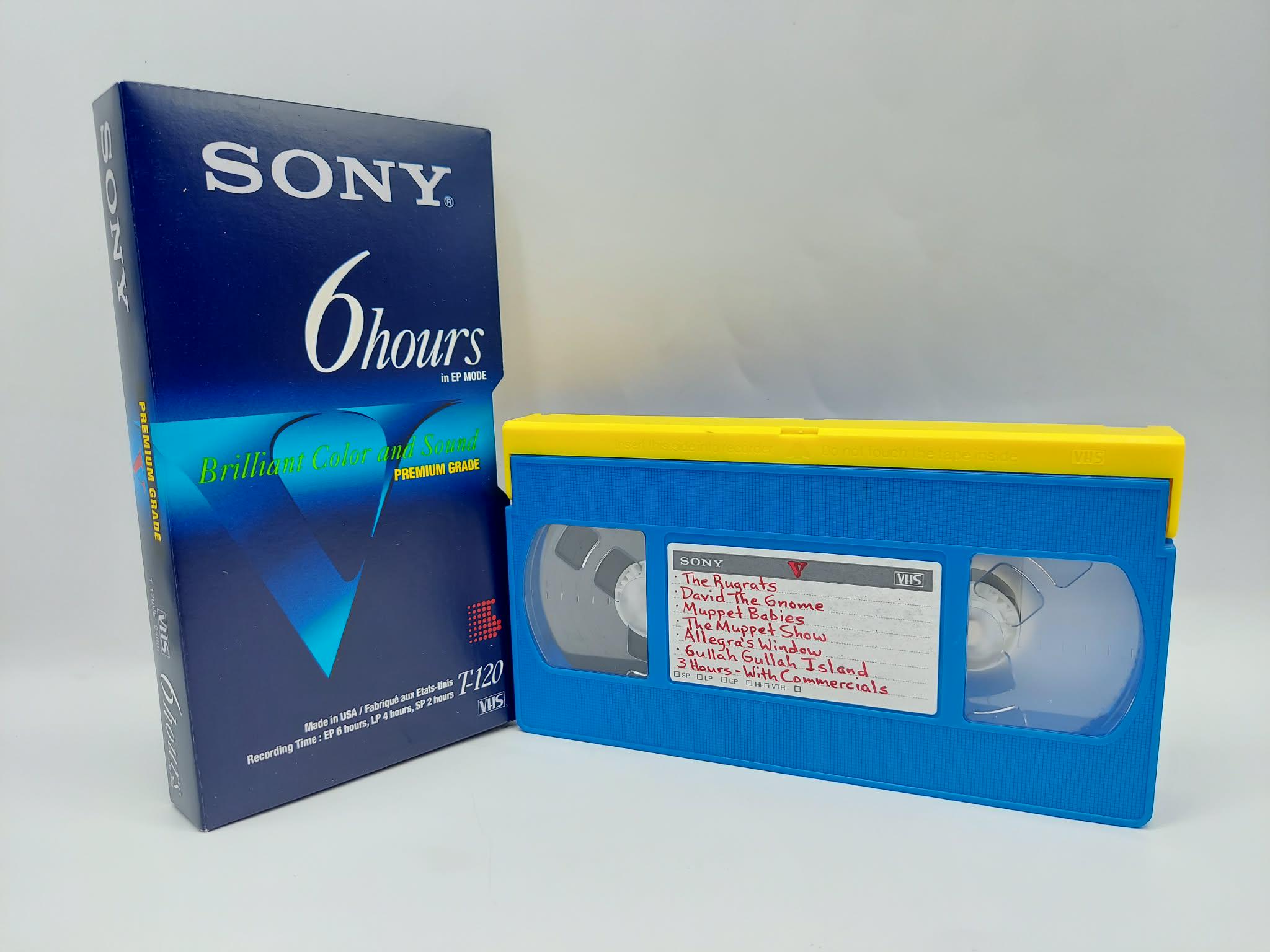 VIDEOCASSETTE - 180 JVC SX VHS vuote - nastri sigillati x 9 vuoti RARI