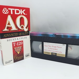 Carl's Aqua Teen Hunger Force 2004 15 Episodes VHS Mixtape