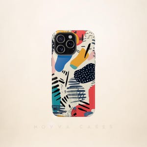 Vibrant Abstract Chic Phone Case For iPhone 11 12 13 14 15 Pro Max, Pro, Mini | Colorful Chic Phone Case For Samsung Galaxy S21 S22 Ultra