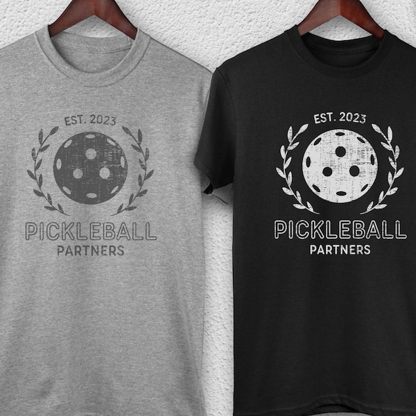 Express Delivery! Pickleball Partner Matching T Shirts l Gift For Pickleball Partners l Gift For Pickleball Player l Custom Pickleball Gift