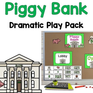 Bank Dramatic Play Center