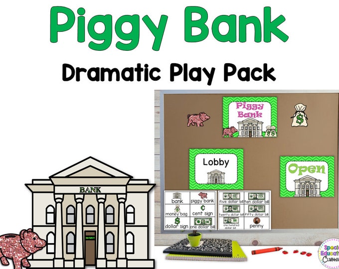 Pretend School Classroom: Dramatic Play Center Printables (digital ...