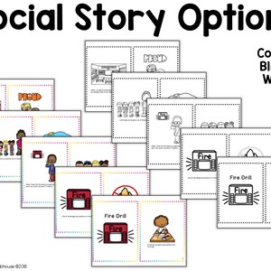 School Fire Drill Social Story | Digital Download | Social Story ...