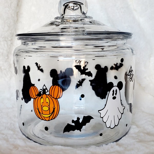 Mickey Mouse Jar Etsy
