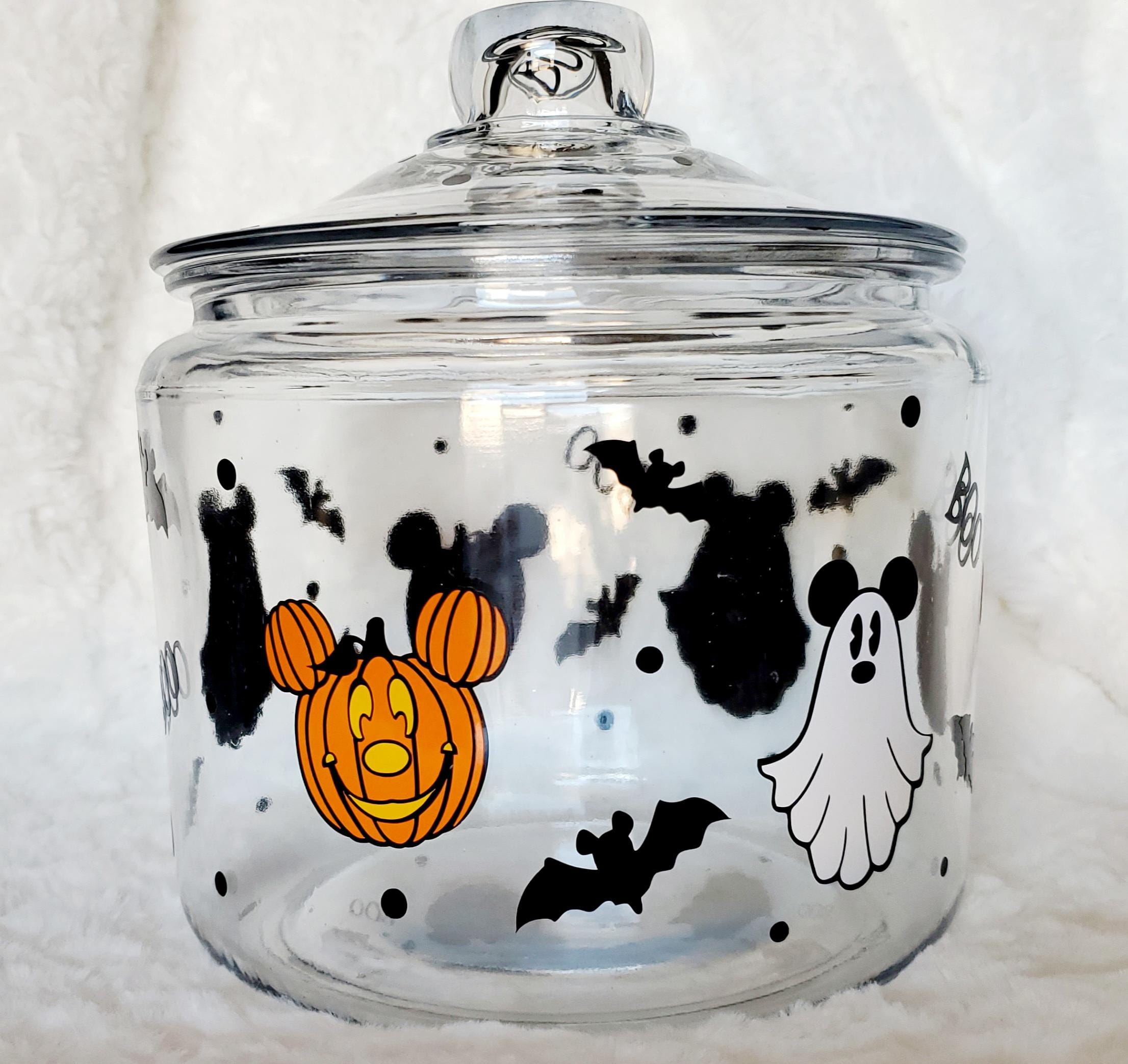 Mickey Mouse Pumpkin Cookie Jarnull