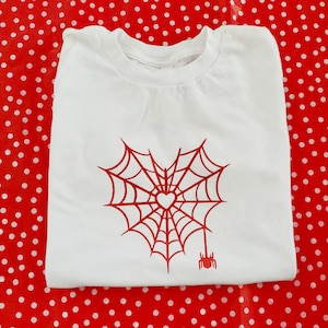 Spiderman Valentine&#39;s Day Shirt: Toddler/Youth Web Design