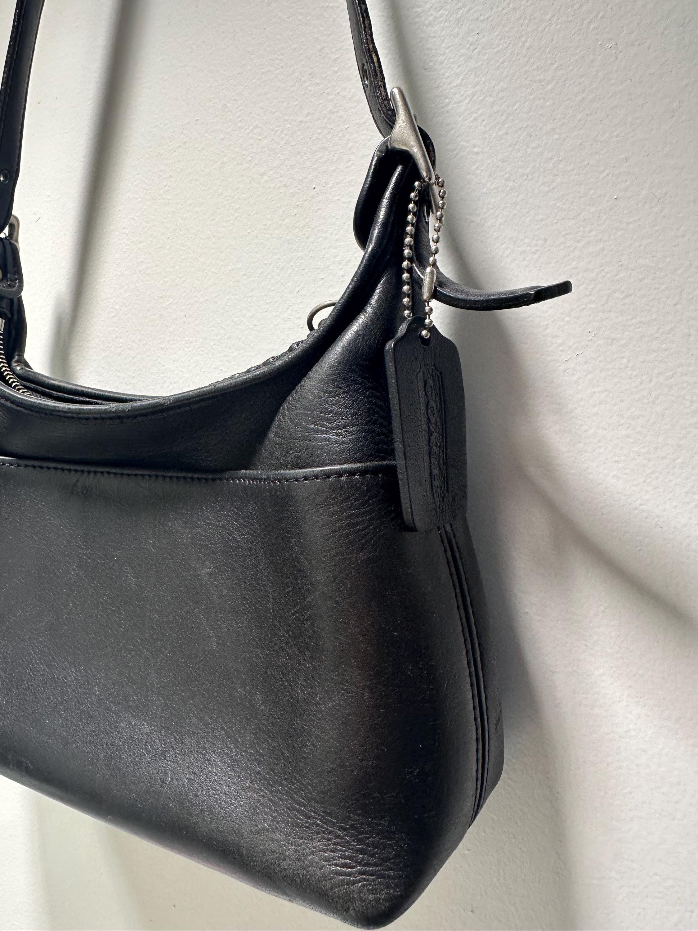 Coach Vintage Black Legacy Zip Crossbody Bag | eBay