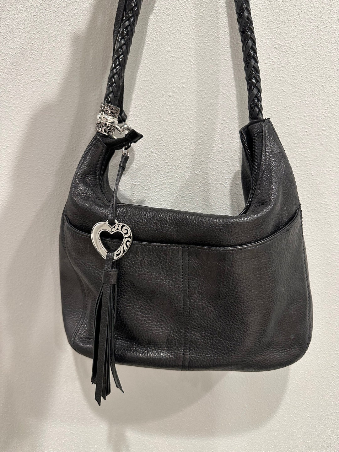 Brighton Shoulder Bag genuine leather brown type Vintage Second Hand