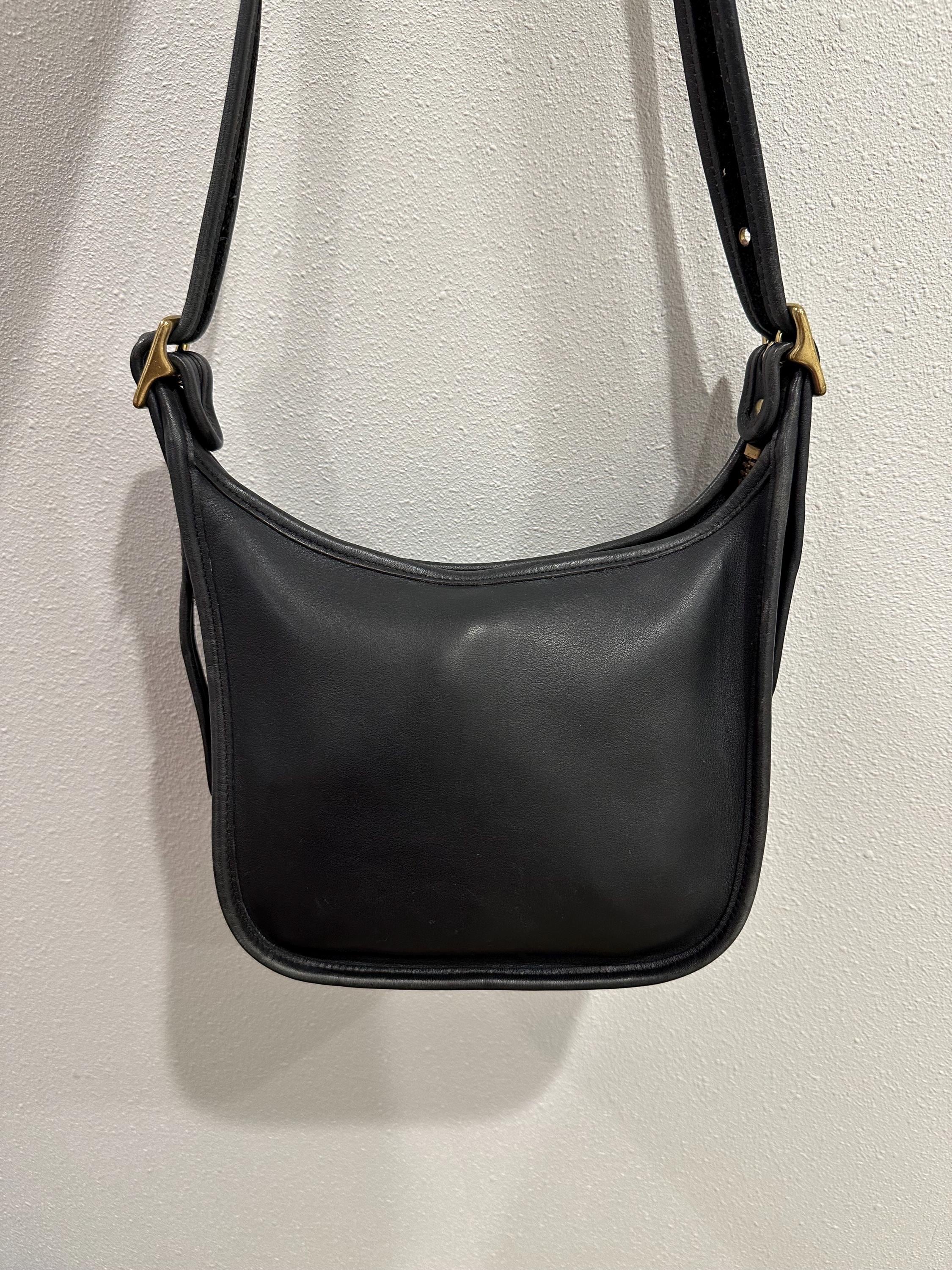 Vintage Coach Black Janice 9950 Shoulder Bag - Etsy