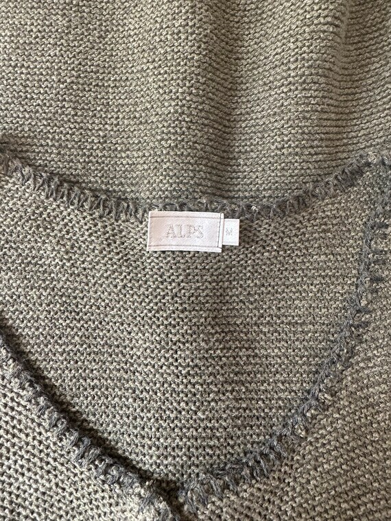 Women’s Vintage Green Sweater Vest - image 5