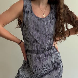 Vintage Ladies ‘S.L. Fashions Women’s’ Striped Maxi Dress